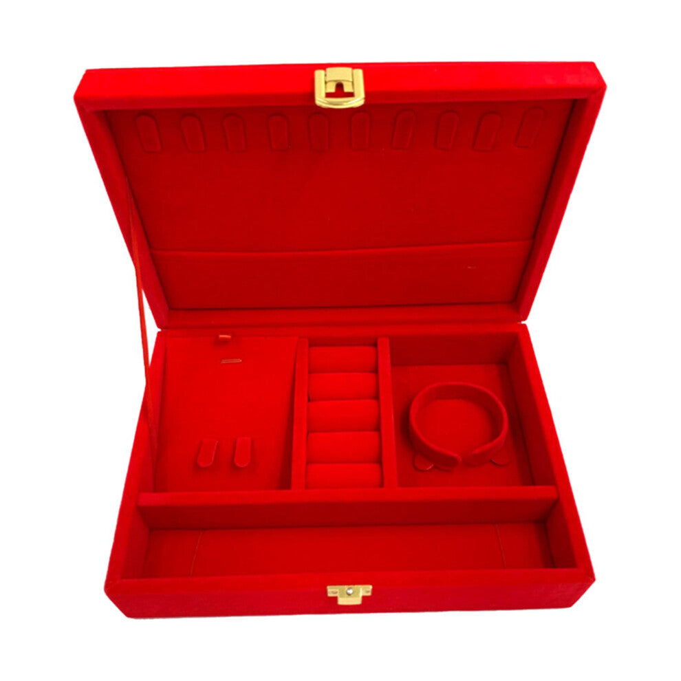 Jewelry Display Box Earrings Storage Case for Wedding Engagement