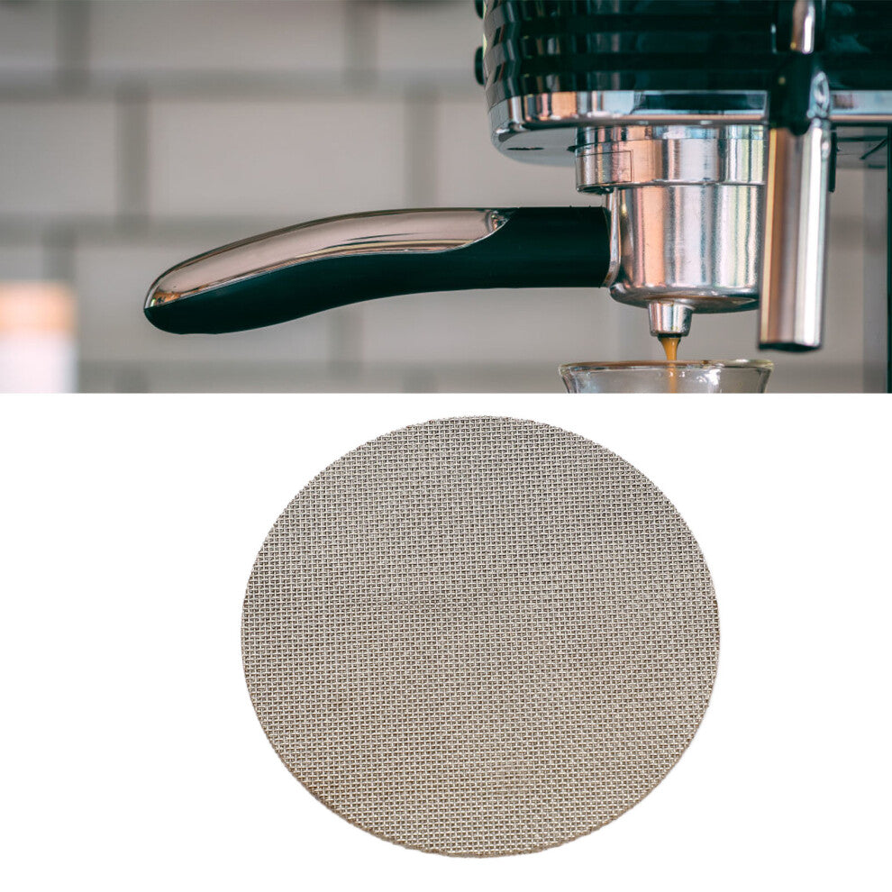 51mm Rustproof Stainless Steel Coffee Filter Plate for Kitchen Use