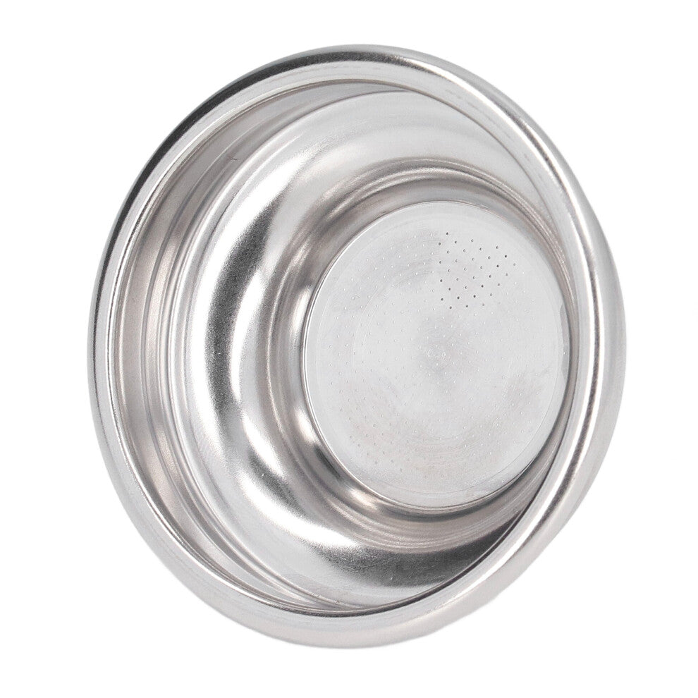 Stainless Steel 58mm Coffee Filter Basket for 1 Cup - Porous Portafilter Filter