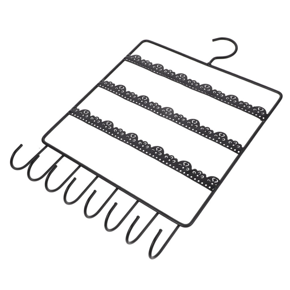 Wall Mounted Jewellery Organiser for Necklaces Bracelets Earrings Elegant Decorative Holder for Versatile Room Design