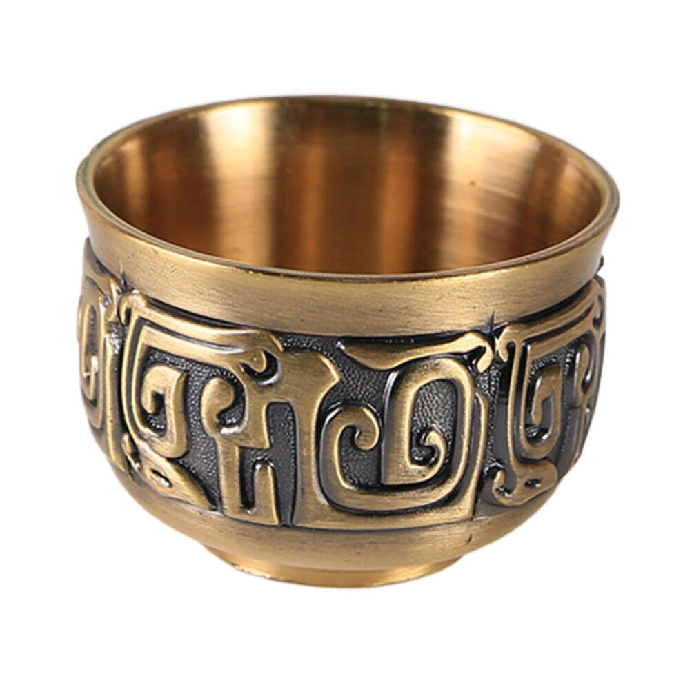 (Style C) Liquor Cup Vodka Gifts Vintage Metal Shot Glass for Bourbon Weddings