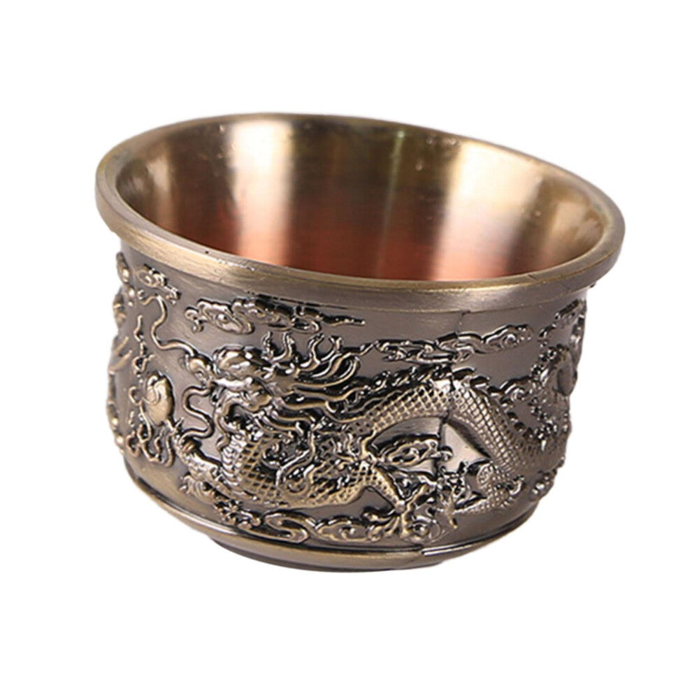 (Style A) Liquor Cup Vodka Gifts Vintage Metal Shot Glass for Bourbon Weddings