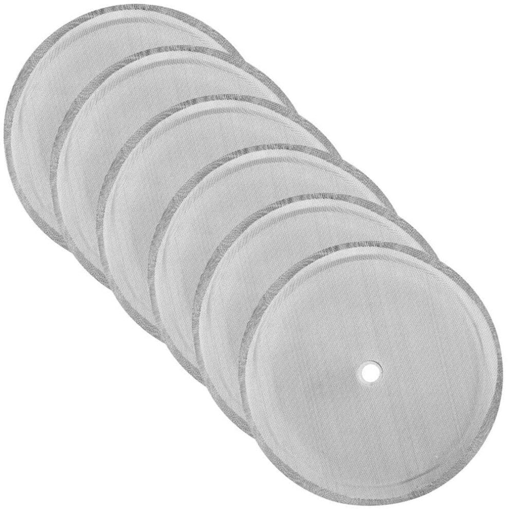 French Press Replacement Filter Mesh Strainer - Reusable Stainless Steel Coffee Press Filter for 1000ml French Press