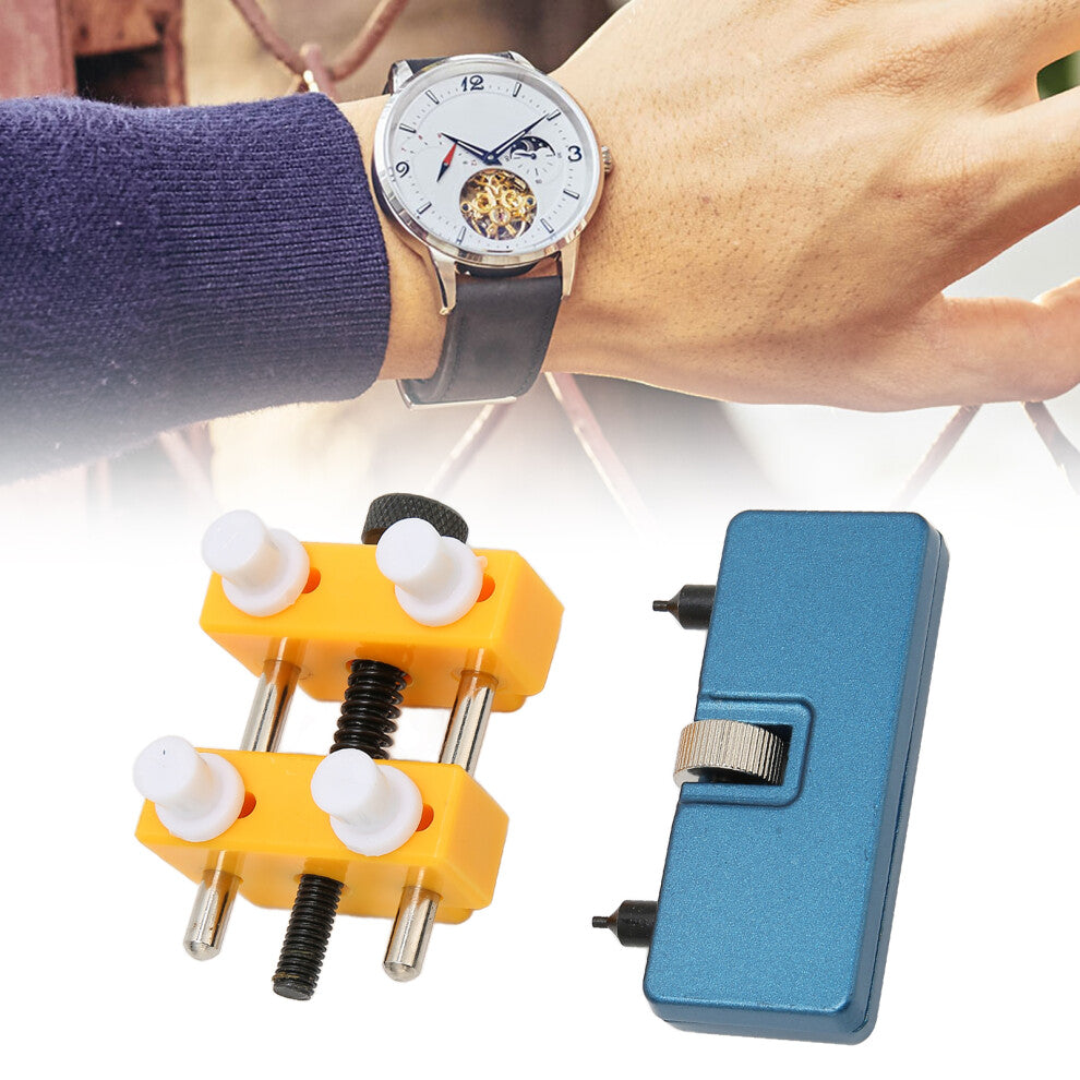 Watch Back Case Opener Set, 2 Feet Watchmaker Tool for Waterproof Watches