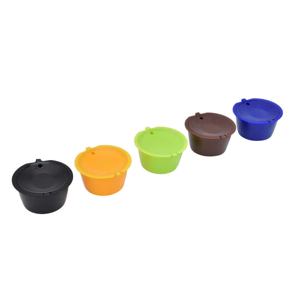 50ml Convenient Coffee Capsules 5-Pack with Spoon for Dolce Gusto