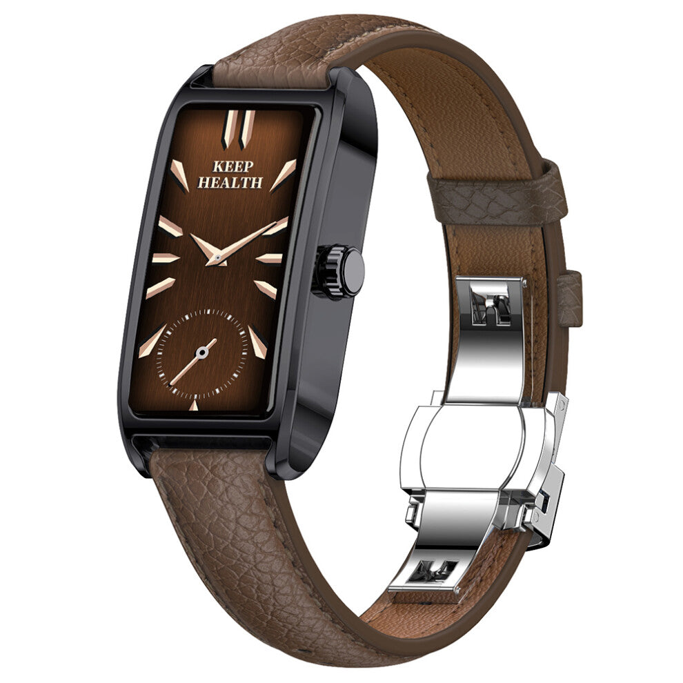 (TarnishCaseDarkBrown) Smartwatch Dora T Smart Watch for Women Fitness Tr