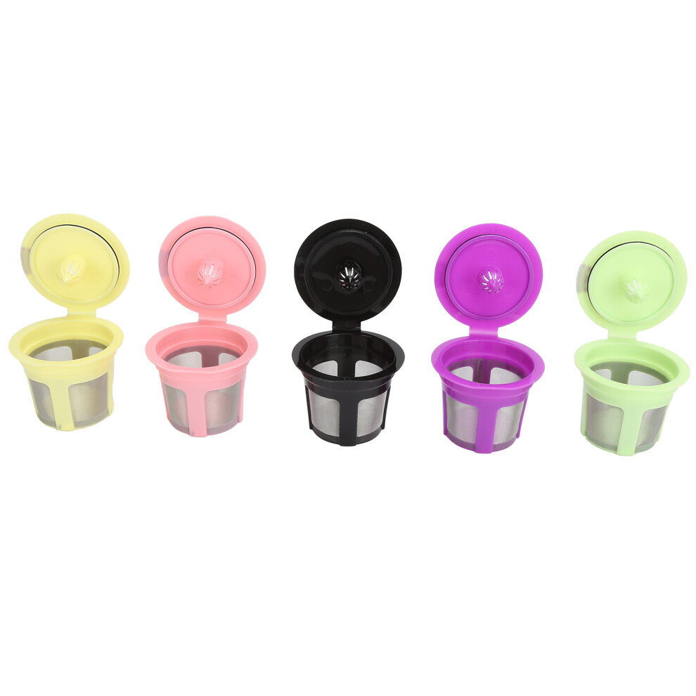 Colorful Capsule Cup Reusable Coffee Filters for 2.0-1.0 Coffee Machines 4-Pack