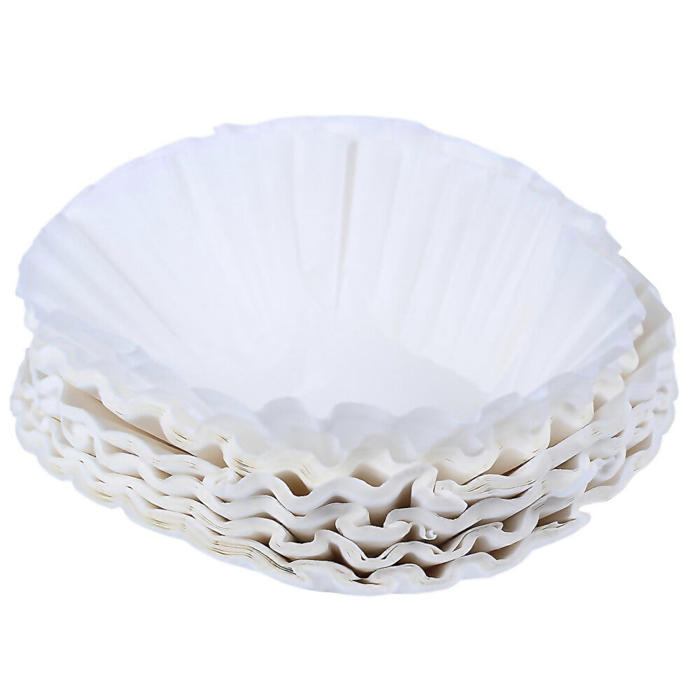 For 500pcs 25cm American Commercial Coffee Filter Paper Basket White