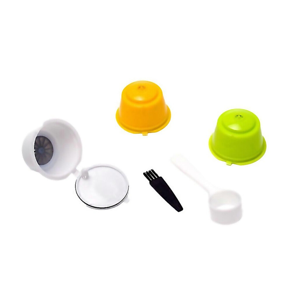 For 3 Pcs Coffee Capsules Refillable Coffee Capsules Pods For