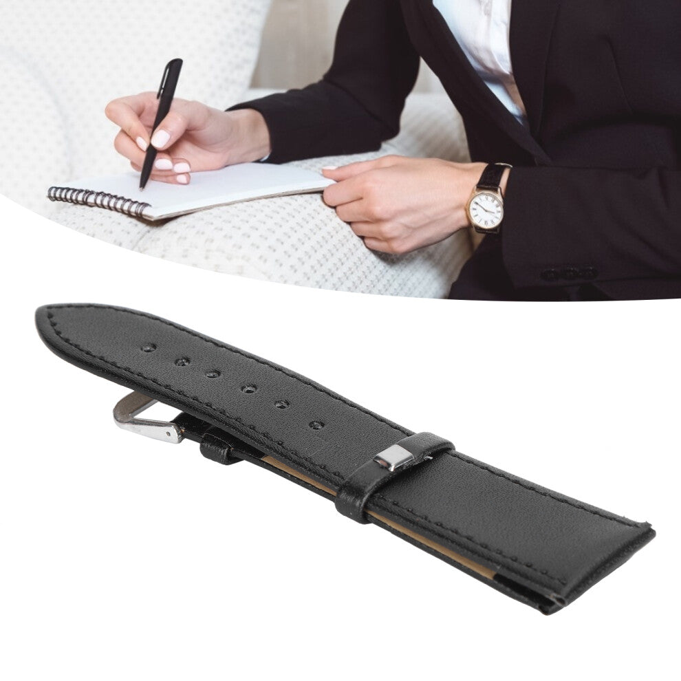 Durable 22mm PU Leather Watch Strap Replacement Fit Most Watches Accessories