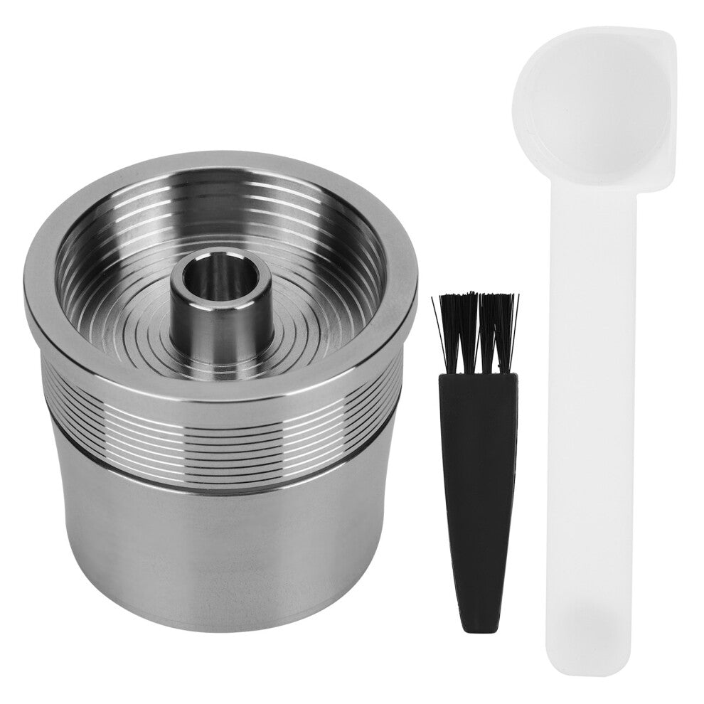 Stainless Steel Reusable Coffee Capsule Set for Y3.2, 3.8x3.9cm