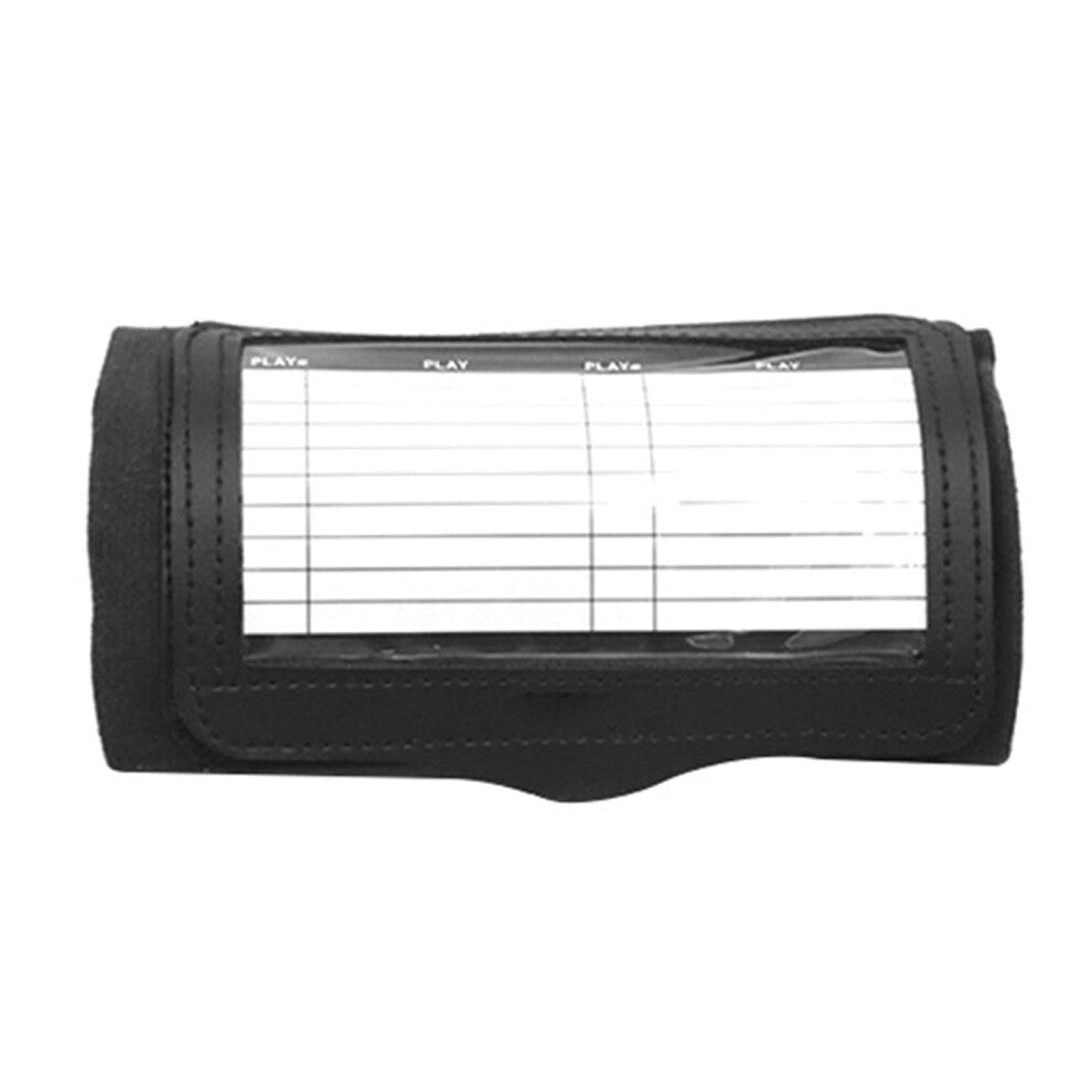 Football Game Bracelets for Adults and Youth, Playbook Bracelet in Black, Softball Wristband, Durable Design