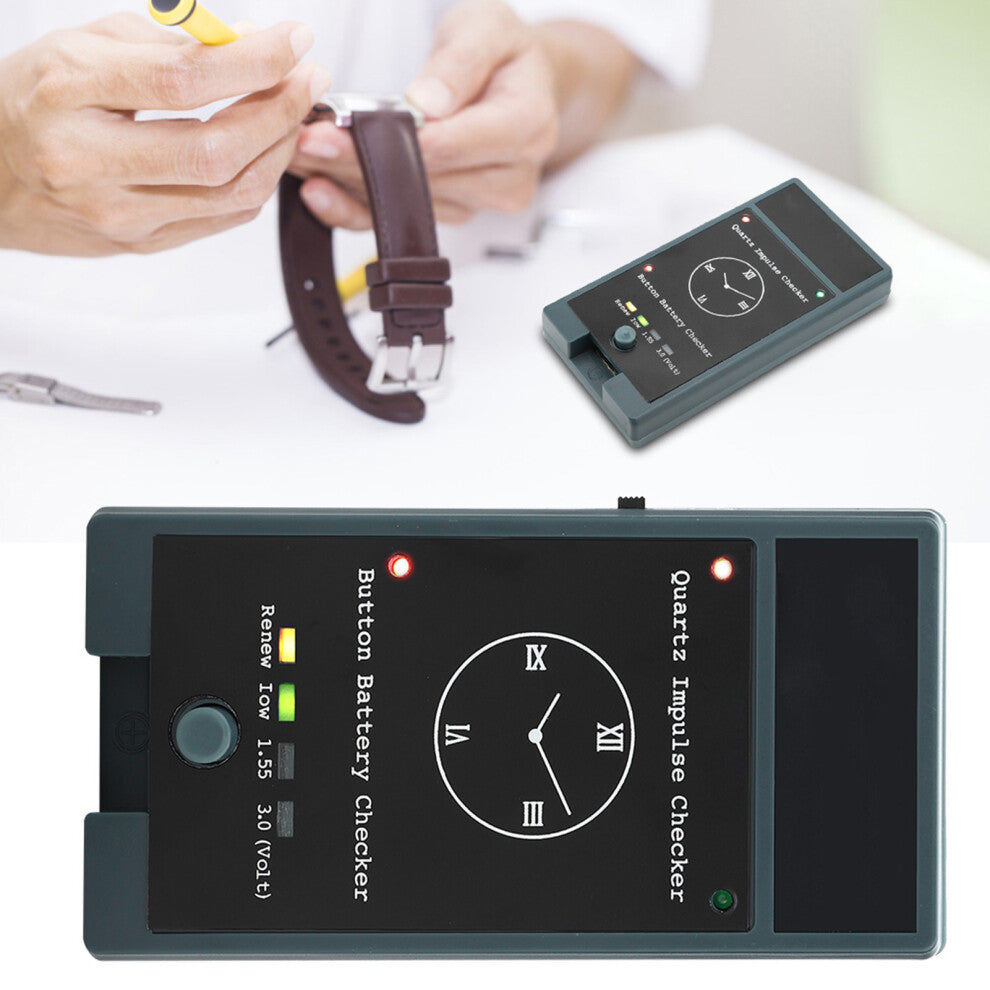 Battery & Movement Tester with Sound and Light for Quartz Watches