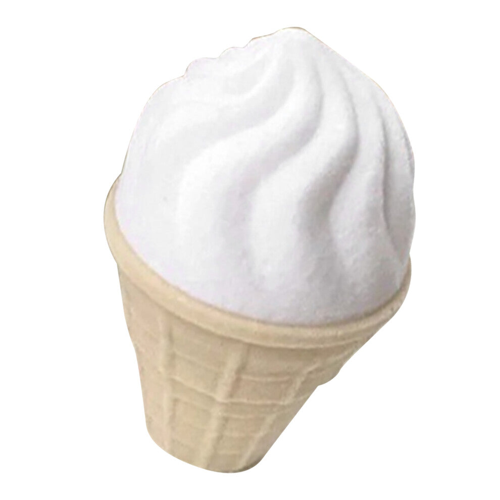 Ice Cream Shape Ring Box – Large Capacity Storage, White Beige