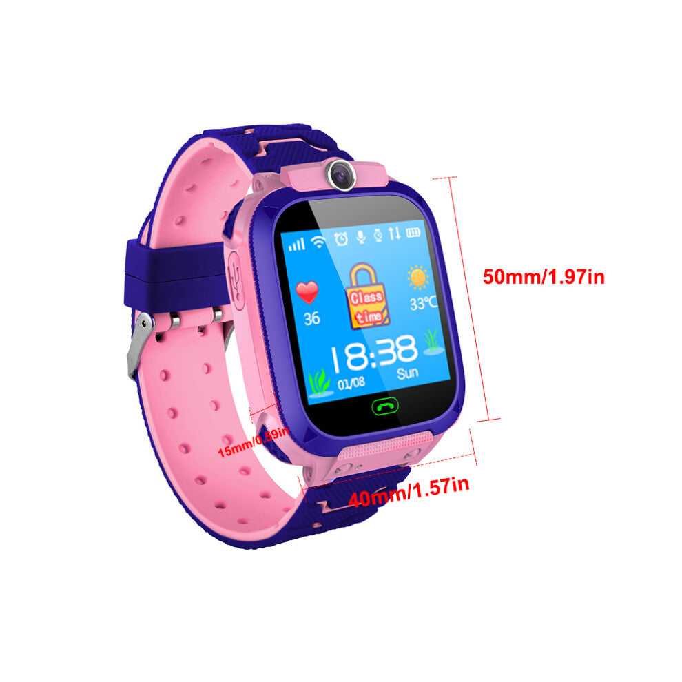 Children Smartwatch 1.44 Inch GPS Tracking Voice Features SIM Slot Compatible