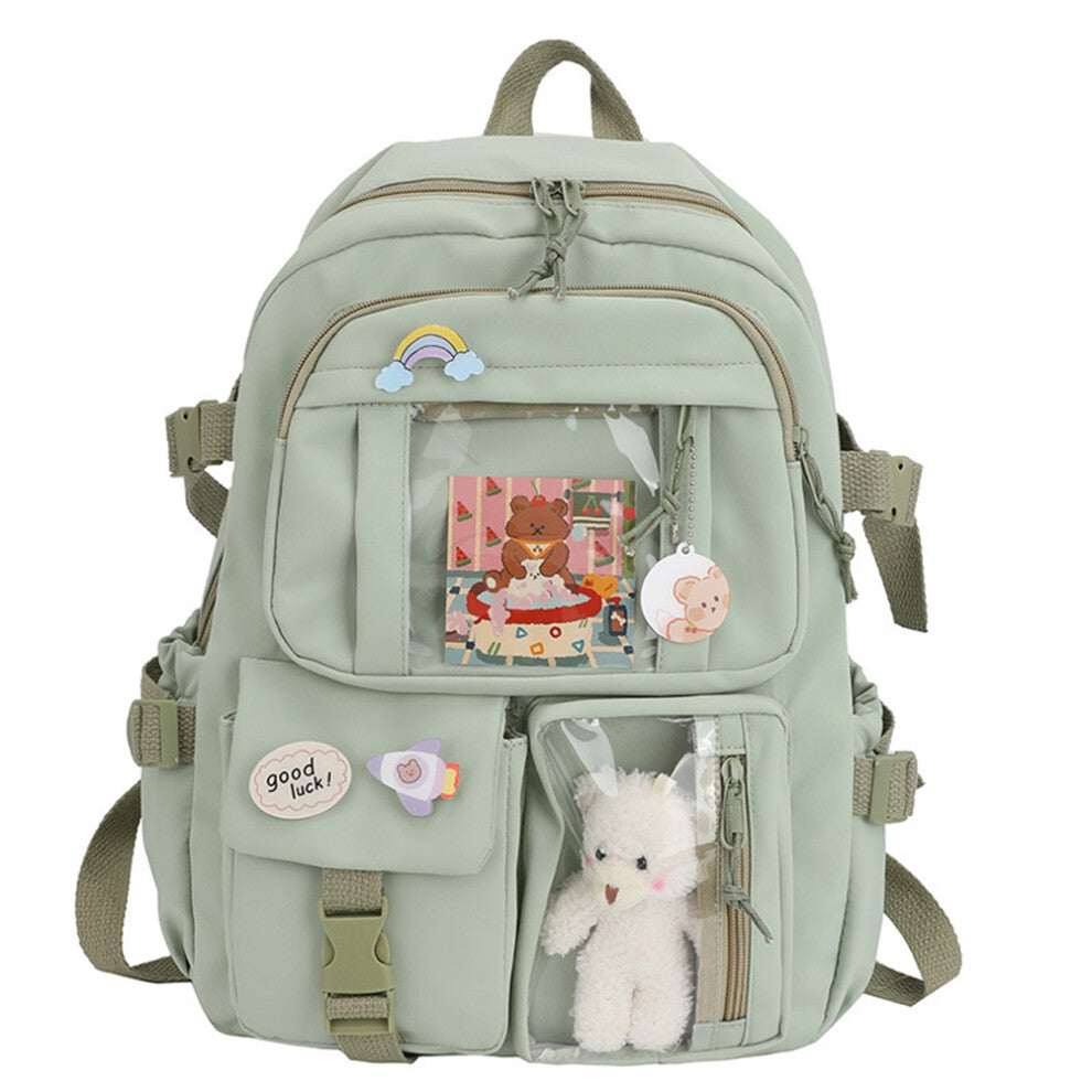 Kawaii Backpack Large Capacity Cute Bear