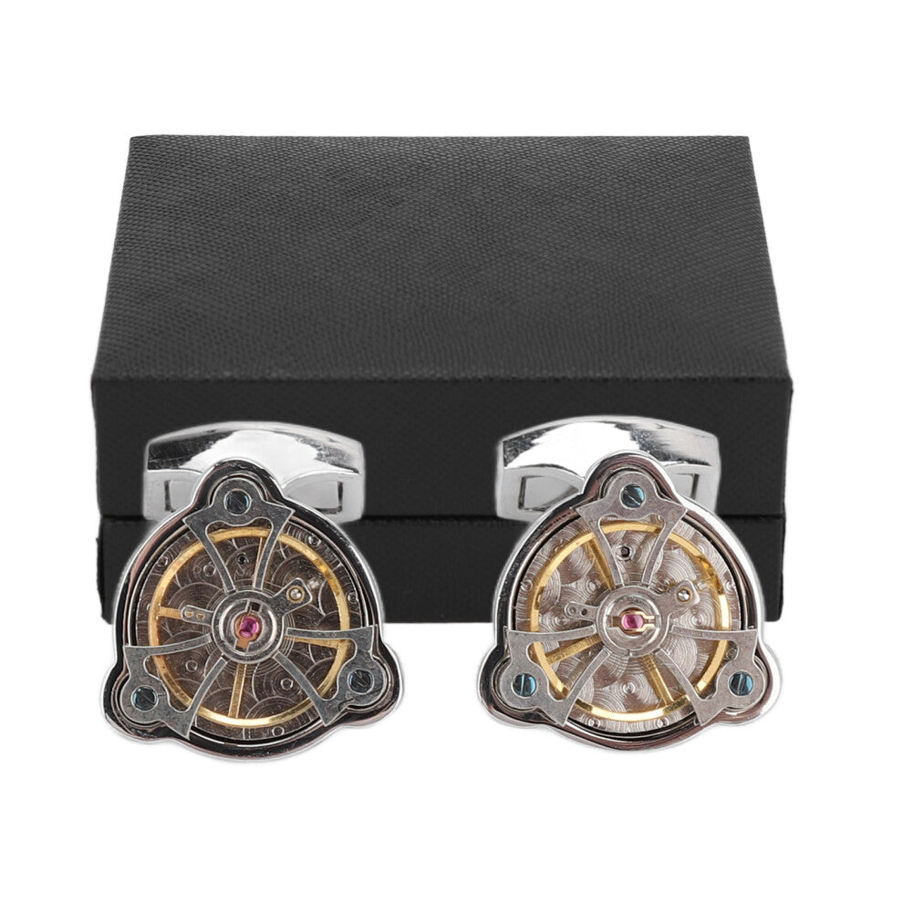 Movement Cufflinks Retro French Style