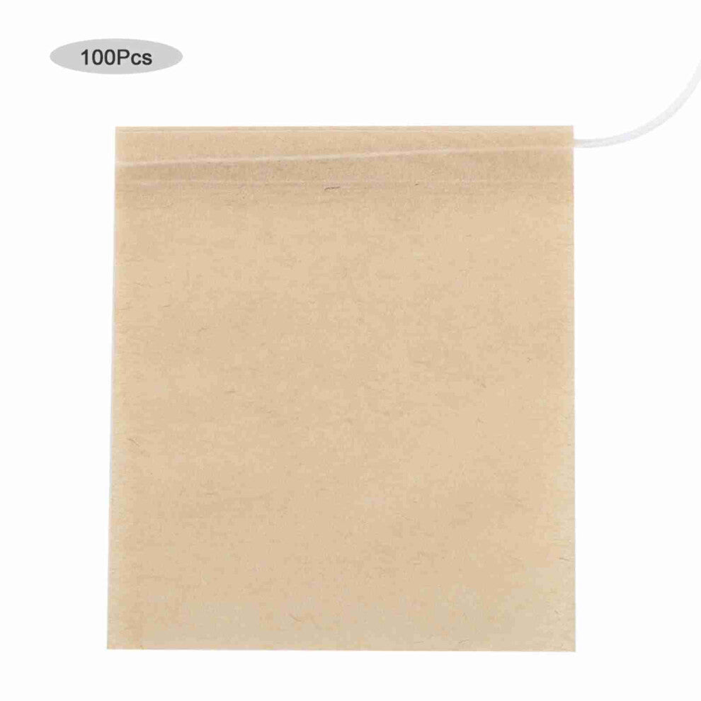 100pcs Disposable Empty Tea Bags Filter Infuser