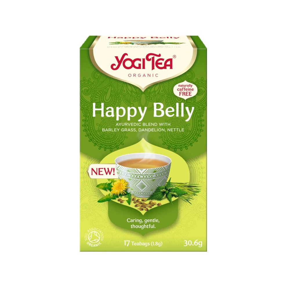 Yogi Tea Organic Happy Belly 17 Tea Bags