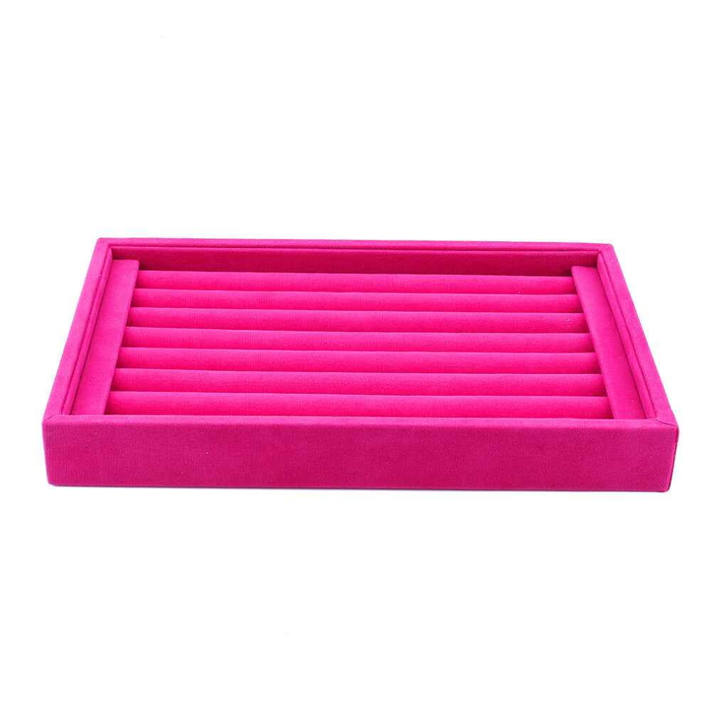 Ring Jewellery Display Storage Box Tray Case