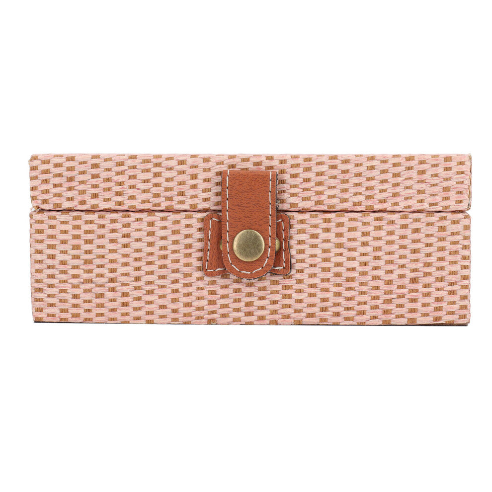 Linen Accessories Jewellery Box Plain Color