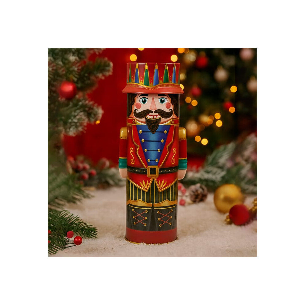 New Nutcracker Biscuit Tin with Shortbread Biscuits delightful treats.