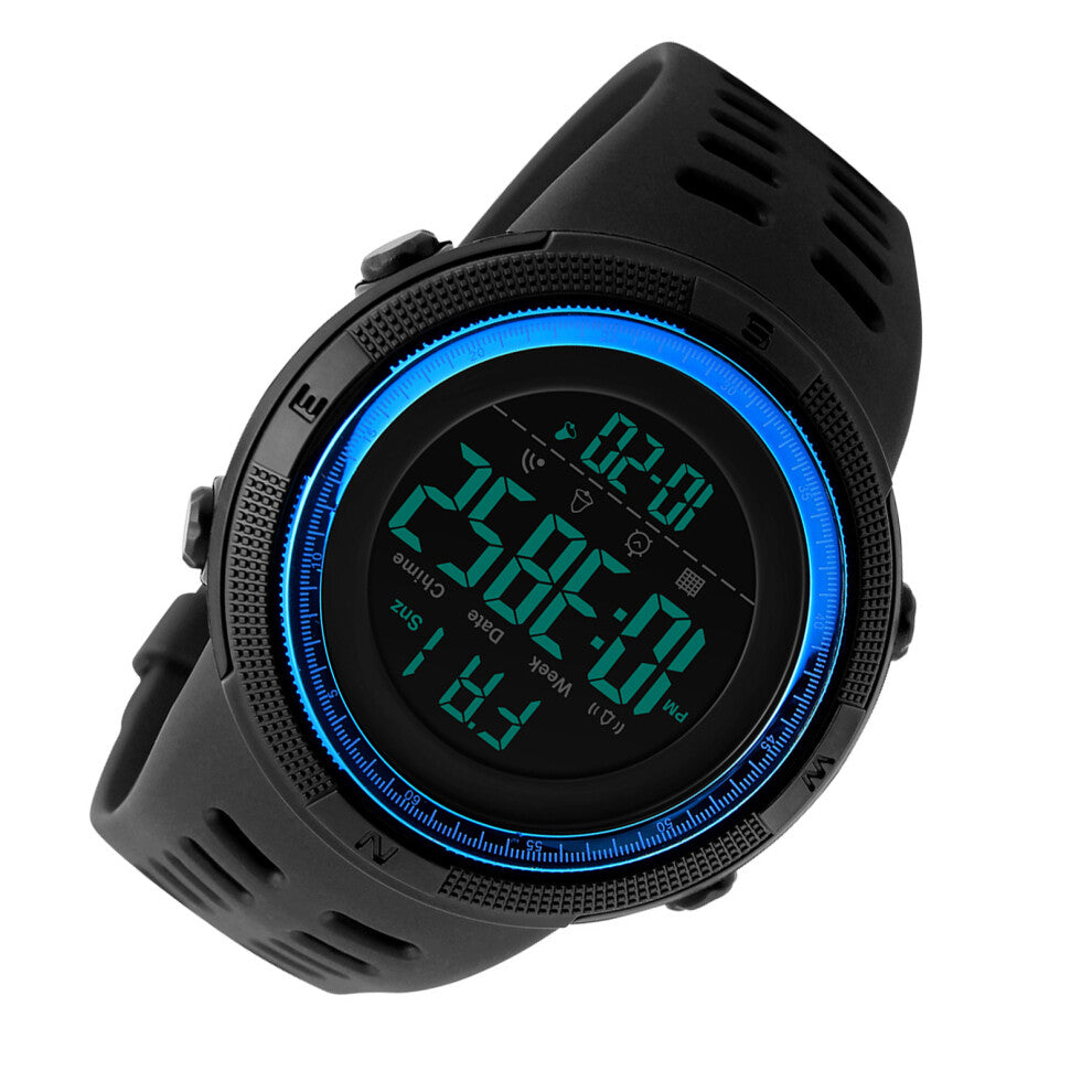 SKMEI Men Sports Watches Countdown Double Time