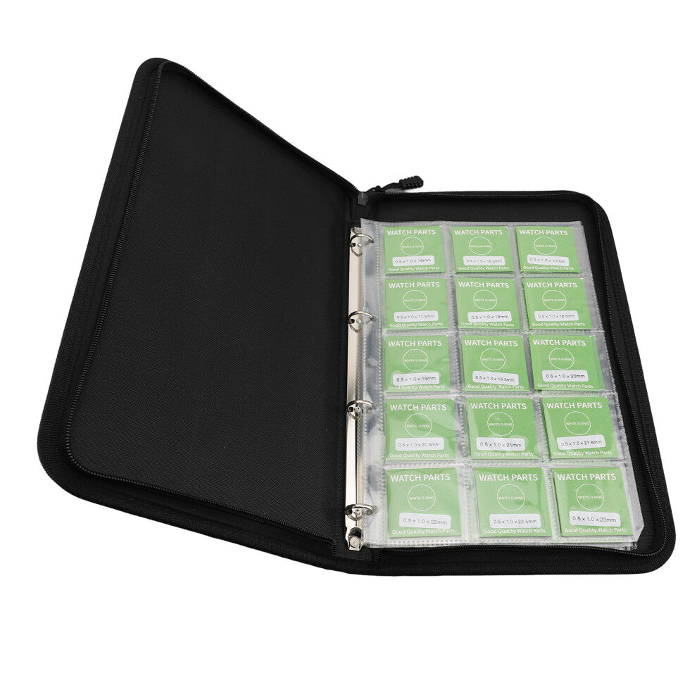 49pcs 0.5 X 1.0mm White Watch O Ring Back Washers