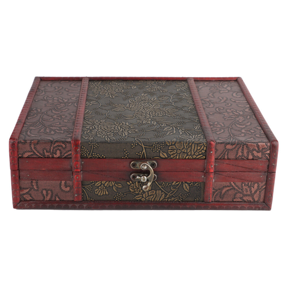 Handcrafted Desktop Wooden Vintage Jewelry Holder