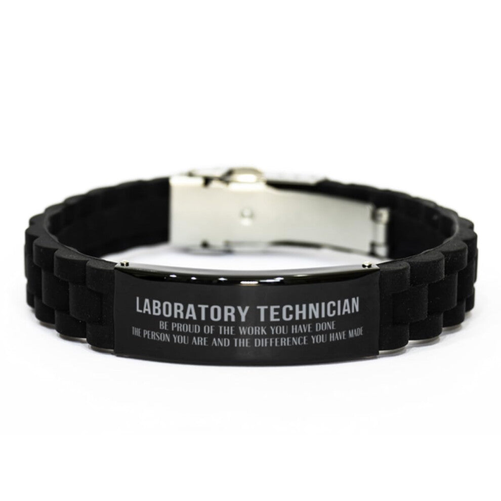 Laboratory Technician Bracelet, Appreciation Gifts for Men and Women, Retirement Gifts for Laboratory Staff