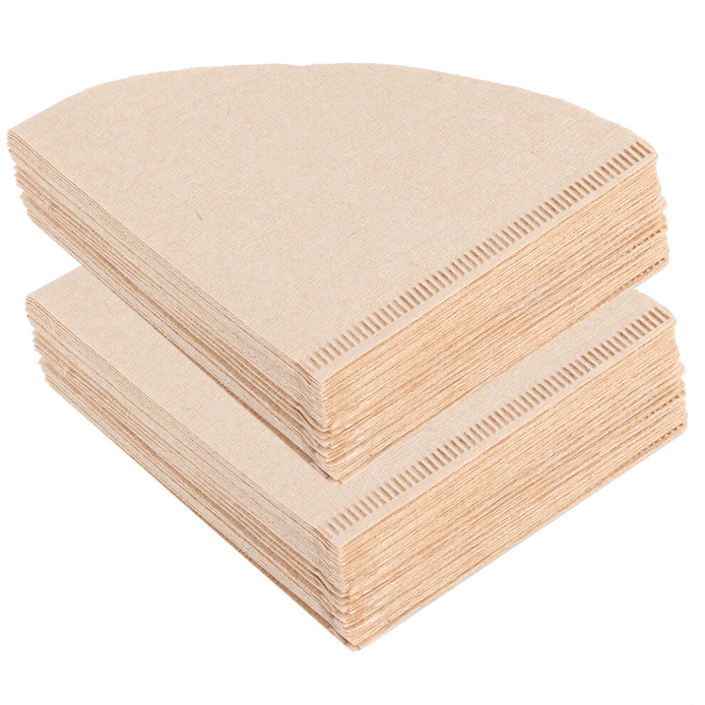 80Pcs ConeShaped Disposable Coffee Filter Paper