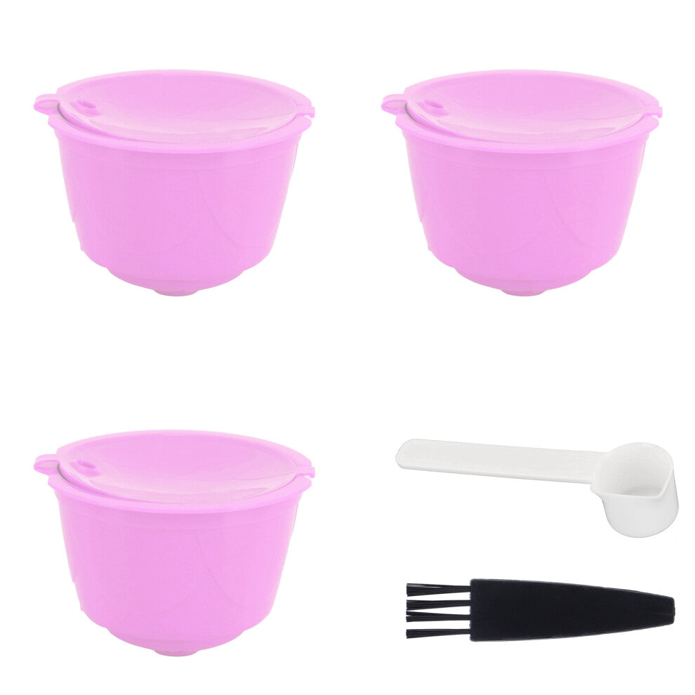 Reusable Capsules Set Refillable Coffee Filter Cup
