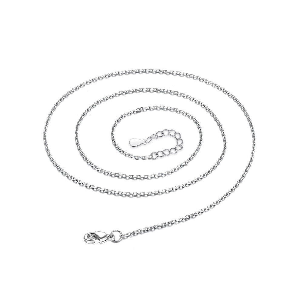 (Titanium steel 40+5CM) Light luxury, niche design sense, fashionable pendant, elegant collarbone chain, high-quality, non-fading titanium steel neckl