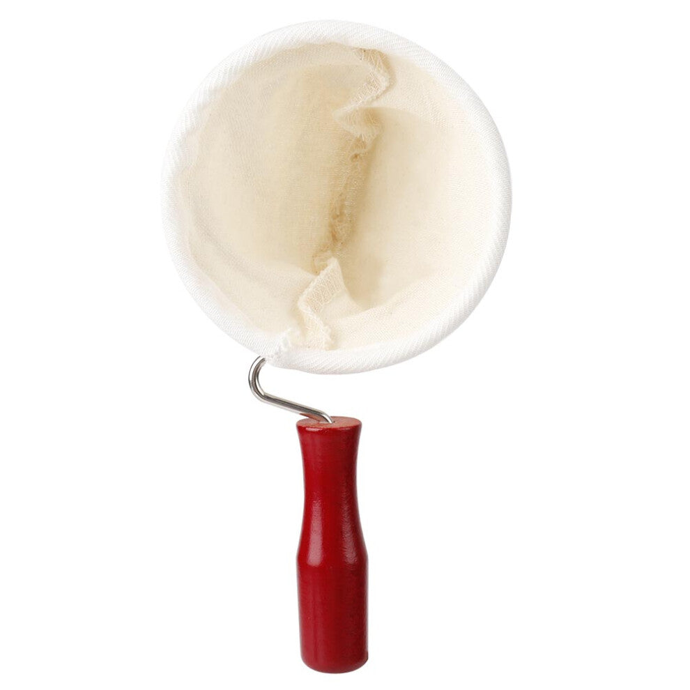 Cotton Flannel Dripper Coffee Maker Wooden Handle