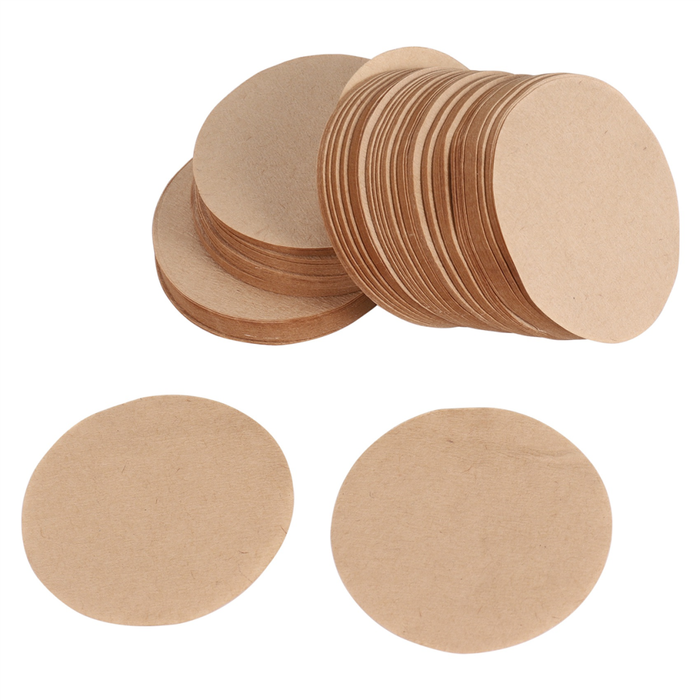 350 Pcs Replacement Paper Filters Round Coffee Maker Disposable for and Espresso Makers