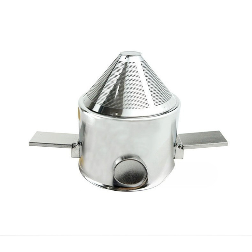 Stainless Steel Coffee Dripper Portable Pour over Filter Reusable Slow