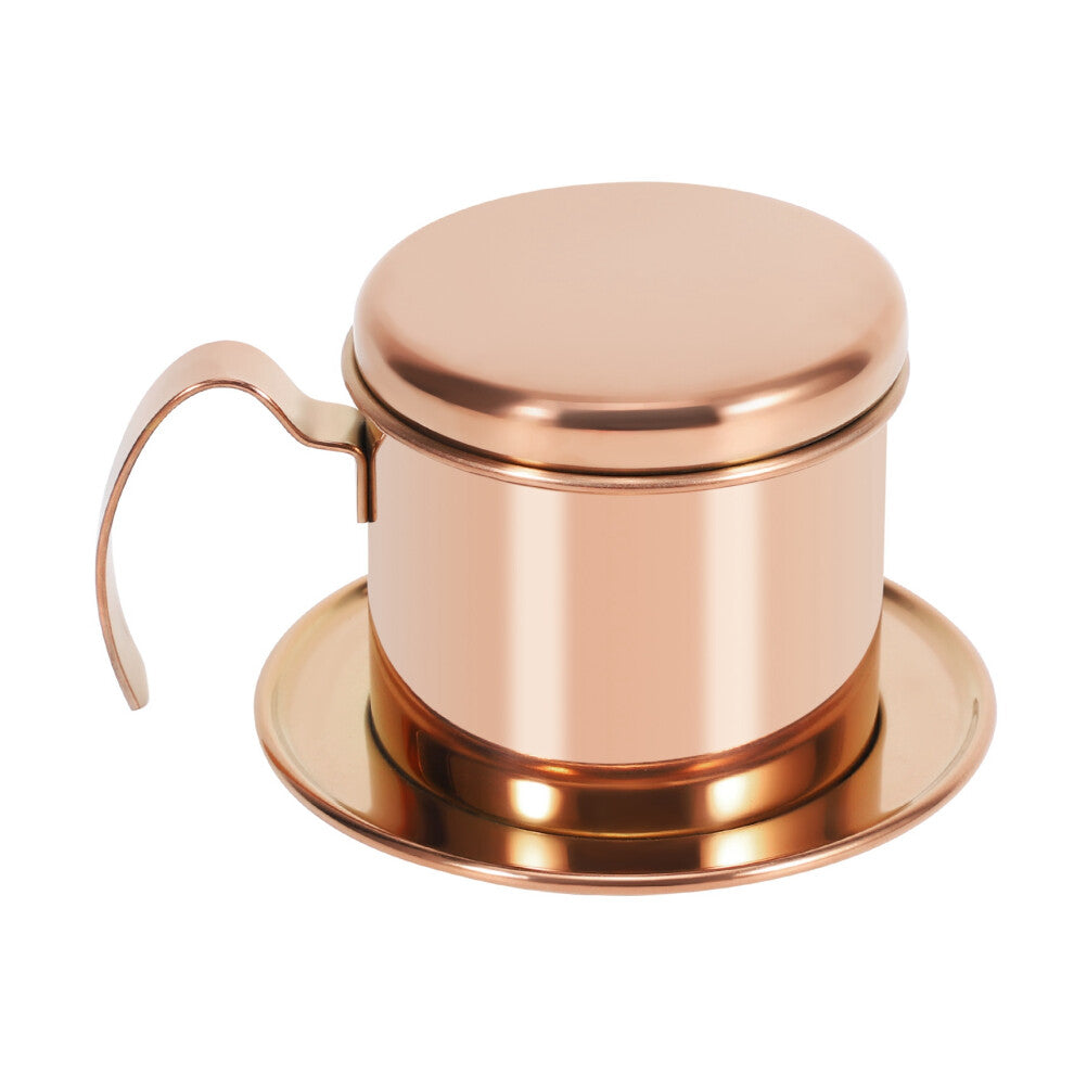 Stainless Steel Vietnamese Coffee Filter Single Cup Vietnam Hand Punch