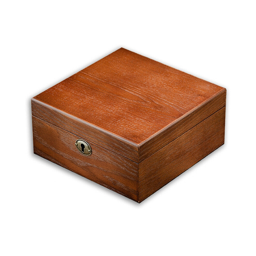 Luxury Wooden Watch Box Holder for Watches Top Jewelry Organizer Grids
