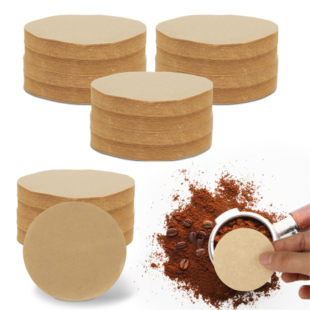 1600PCS Coffee Filter Replacement Paper,Unbleached Round Unbleached Te