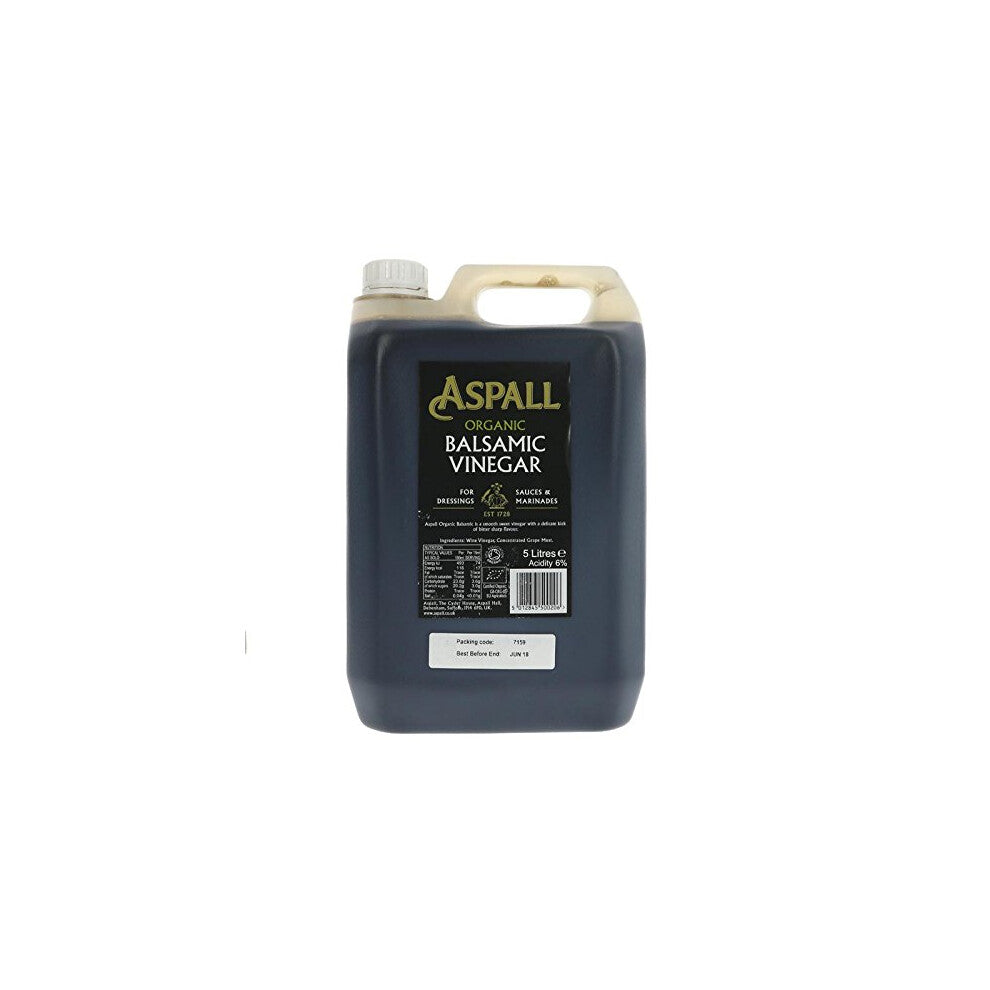 THREE PACKS of Aspall Balsamic Vinegar Balsamic Vinegar 5Ltr