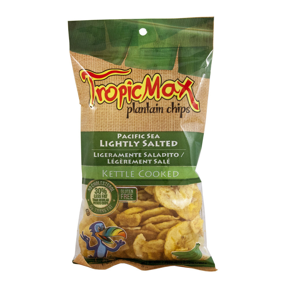 Tropicmax Plantain Chips Lightly Salted 24 x 71g