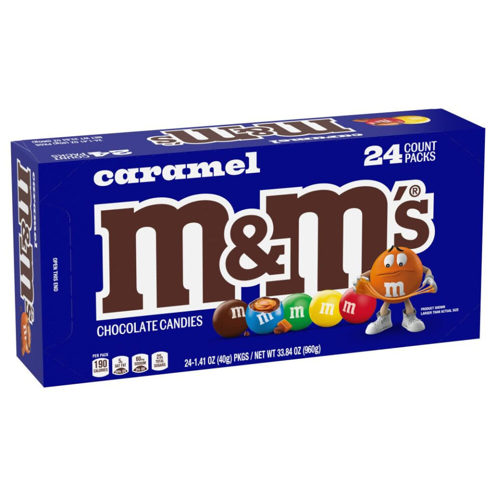 M&M Caramel 40g x 24 bags