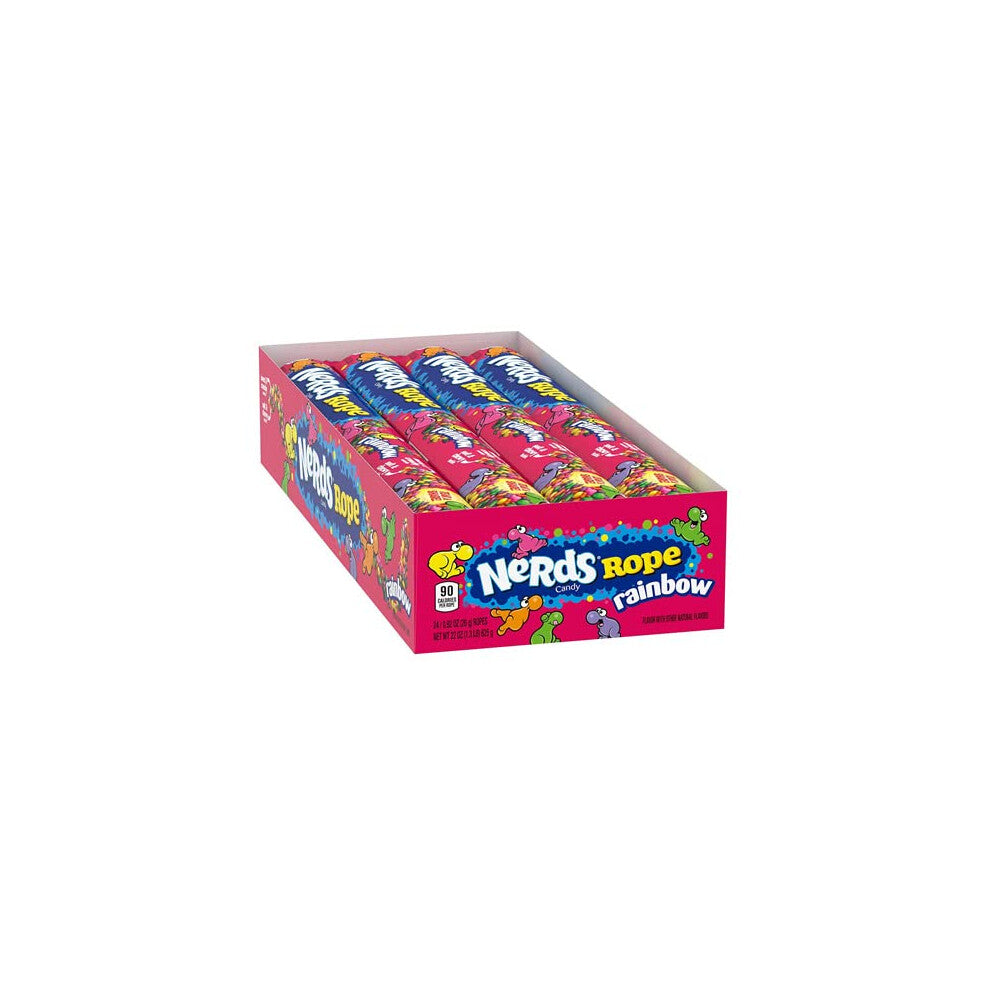 Nerds Candy - Nerds Rope Rainbow - 24 Count