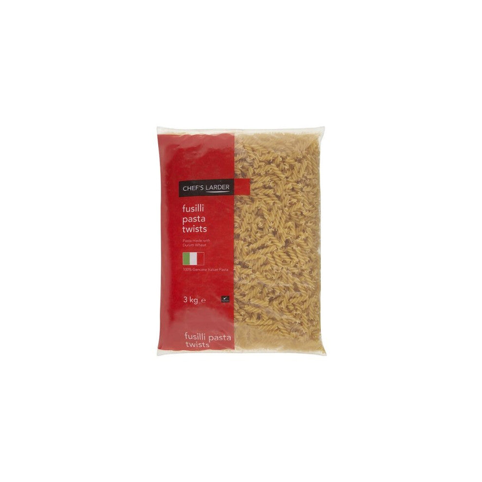 Chef's Larder Fusilli Pasta Twists 4x3kg