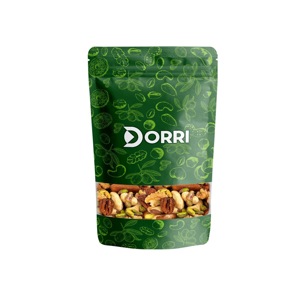 Dorri - Raw Mixed Nuts 5kg | Premium Quality, Healthy Snack, Almond, Brazils, Cashew, Hazelnuts, Pecans, Pistachio Kernel & Walnut (Available from