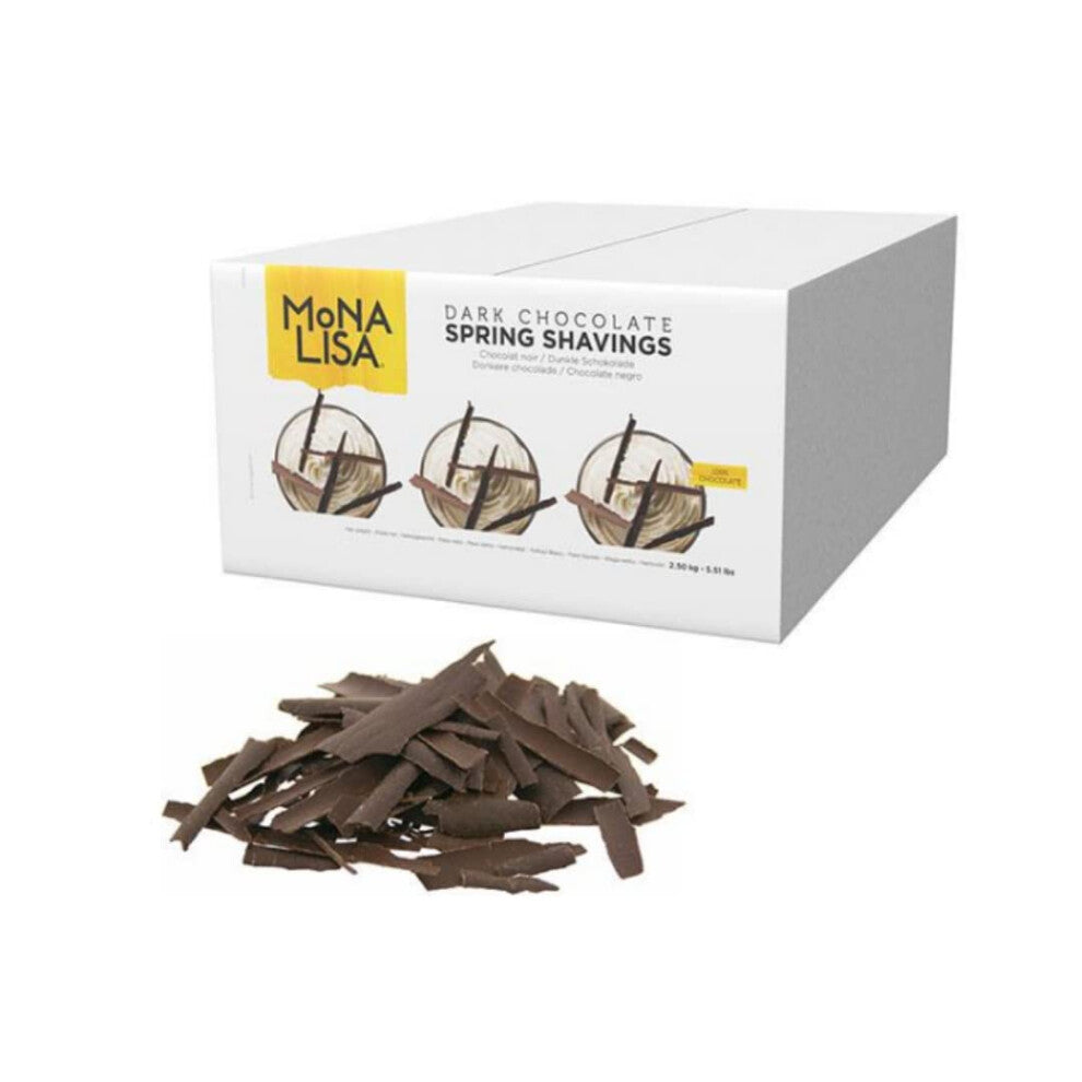 Mona Lisa Dark Chocolate Shavings 2.5kg