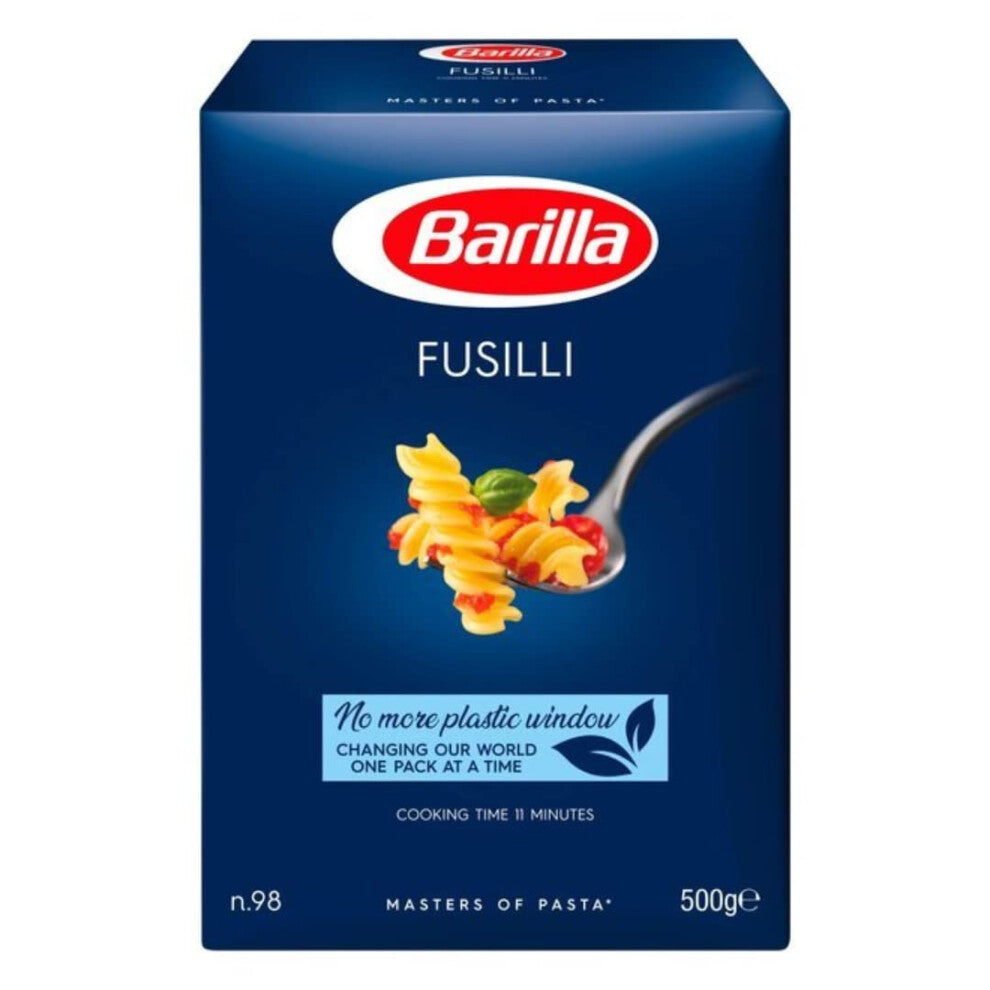 Barilla Pasta 500gr Fusilli x 15 pack