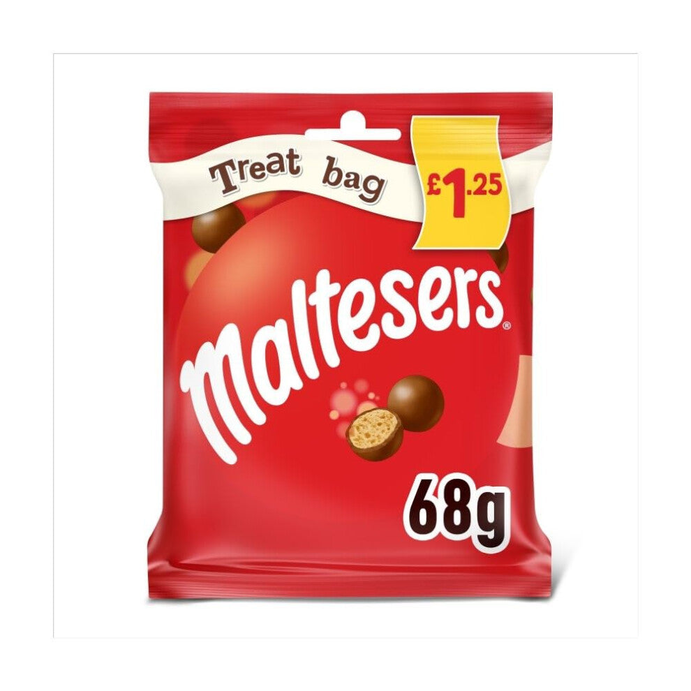 Maltesers Milk Chocolate & Honeycomb Bites Treat Bag 68g x 24 Bags