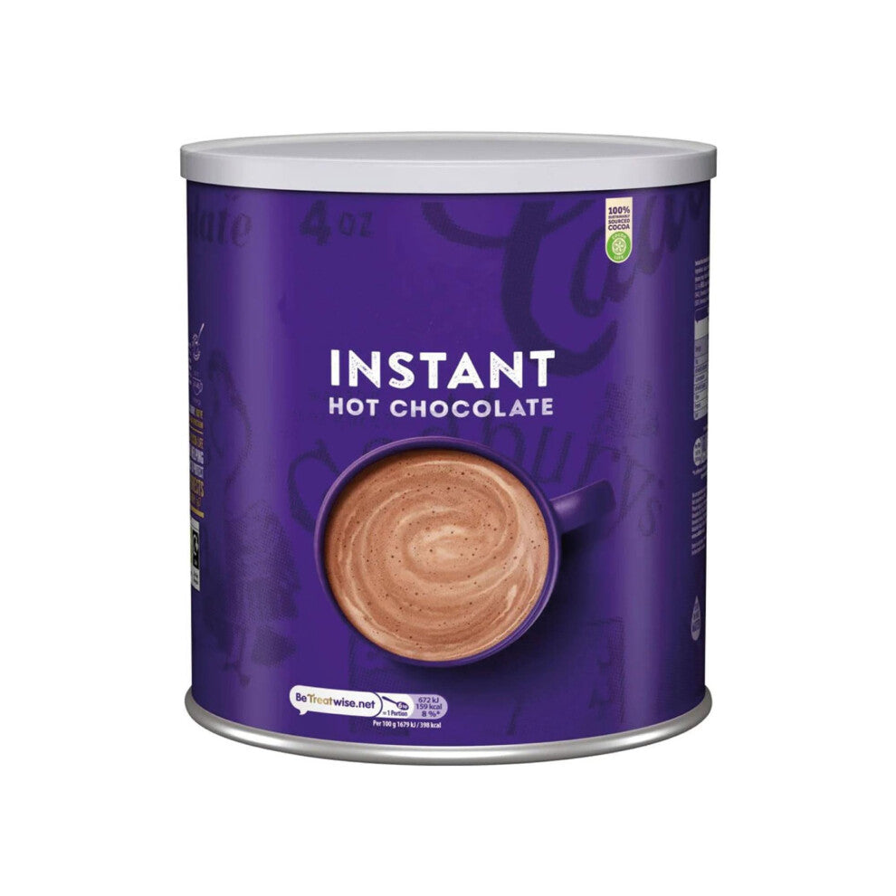 Instant Hot Chocolate Powder 2kg (Pack of 2) ? Rich, Creamy & Indulgent | Easy Mix with Hot Milk | Perfect for Home, Caf?, or Office Use | Resealable