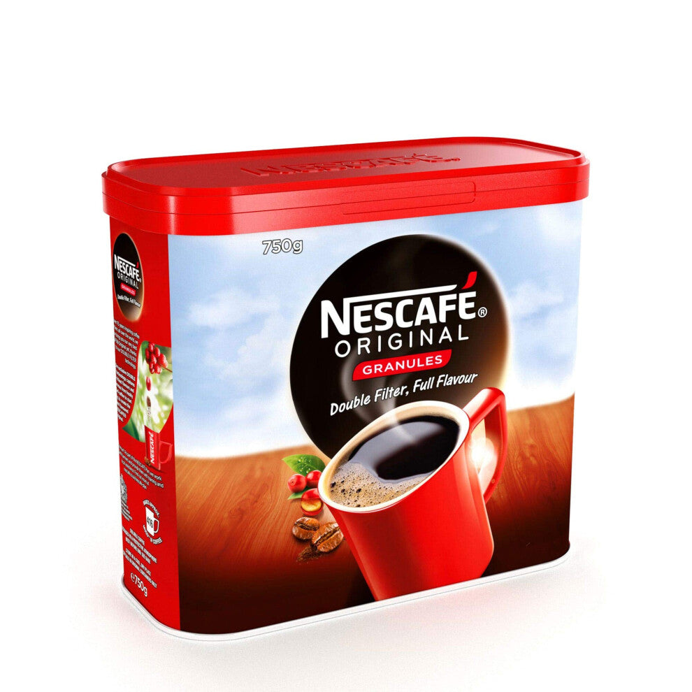 NESCAF? Original Coffee Granules Tins - 6x750g